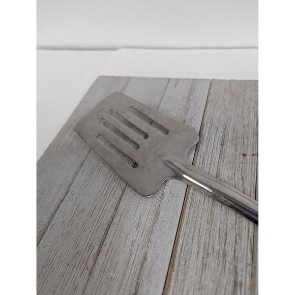Stainless Steel 13” Slotted Spatula Solid Stainless Steel - Picture 2 of 6